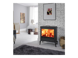 CUISINIÈRE À BOIS AUBE AVEC FOUR