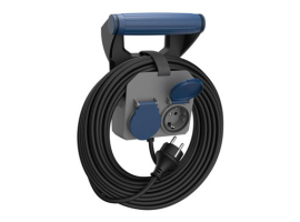 EXPERT WALL EXTENSION 2 PRISES IP44 10 M.