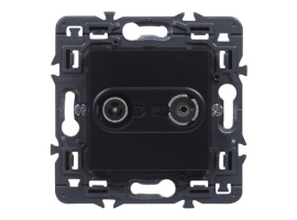 TV BASE ELEC 9X9X3,8CM EMP FINAL ABS DARK VALENA NEXT LEGRAN