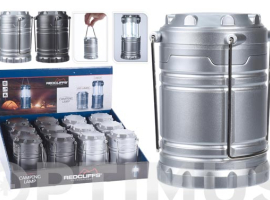 LAMPE DE CAMPING À LED ALIMENTÉE PAR BATTERIE Ø85X125 MM