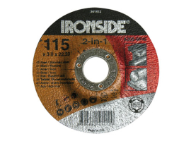 DISQUE DE COUPE EN ACIER/ACIER INOXYDABLE