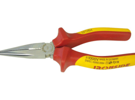 PINCE À BEC DEMI-ROND AVEC PINCE COUPANTE 1000 V