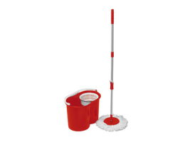 SEAU À FRANGES CENTRIFUGE ROUGE