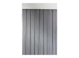 RUBAN POUR RIDEAU DE PORTE DUERO-NOIR/TRANSPARENT