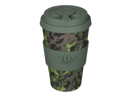TASSE EN BAMBOU AVEC COUVERCLE 400 ML