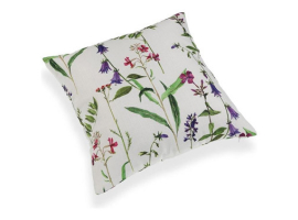 COUSSIN AVEC REMBOURRAGE EN FLEURS SAUVAGES
