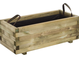 JARDINIÈRE RECTANGULAIRE 73L BAROQUE