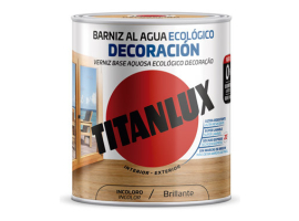 VERNIS ÉCOLOGIQUE À BASE D'EAU DÉCORATION BRILLANTE