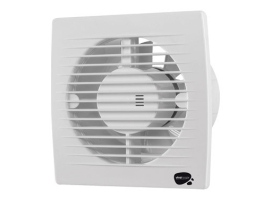HOTTE ASPIRANTE MURALE PLAFOND SALLE DE BAIN 100MM 15W FLAT BL BATH100 VIVAHOG