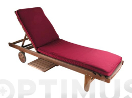 COUSSIN DE LIT FIXE MARRON