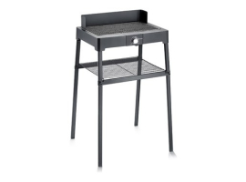 ÉLECTROBARBECUE AVEC PIEDS ET ÉTAGÈRE