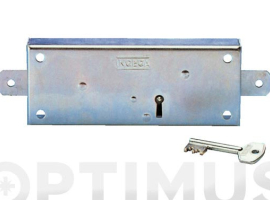 SERRURE DE PORTE EN MÉTAL AVEC LOQUETS À L'INTÉRIEUR