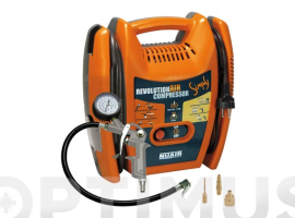 COMPRESSEUR COMPACT AVEC GONFLEUR DE PISTONS