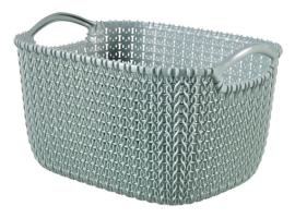 PANIER RECTANGULAIRE EN TRICOT S