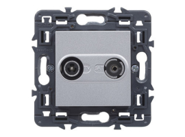 TV BASE ELEC 9X9X3,8CM INTERMEDIATE ABS ALUM VALENA NEXT L