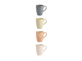 MUG EN PORCELAINE PERLÉE ASSORTIE