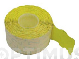 AUTOCOLLANT ADH 2 PVP FLUOR JAUNE