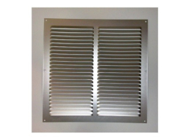 GRILLE EN ALUMINIUM SANS BORDURE ÉCONOMIE 0,6