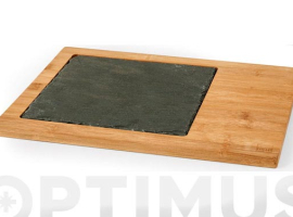 PLATEAU EN ARDOISE DE BAMBOU
