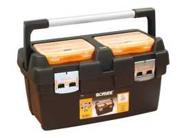 BOÎTE À OUTILS PROFESSIONNELLE EN ABS NOIR