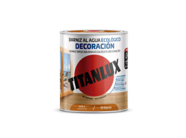 VERNIS ÉCOLOGIQUE À BASE D'EAU DÉCORATION BRILLANTE
