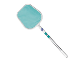 RAMASSEUR DE FEUILLES DE SURFACE + MANCHE TÉLESCOPIQUE