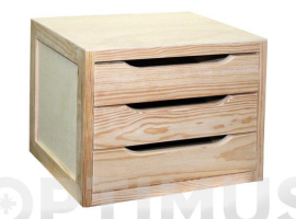 COMMODE EN PIN MASSIF NATURA