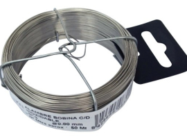 FIL EN ACIER INOXYDABLE EN BOBINE DE 50 M