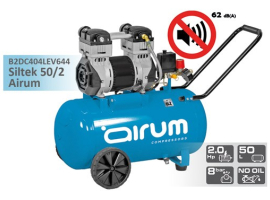 COMPRESSEUR À PISTON 2 HP 240LT/M 8 BAR S/AC. AZ SILTEK 50/2 AIR