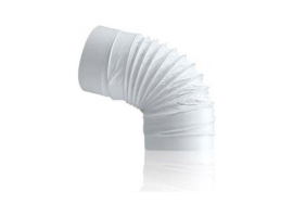 COUDE D'EXTRACTION D'AIR ROND FLEXIBLE BP