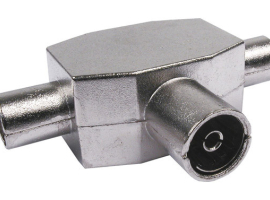 DISTRIBUTEUR D'ANTENNE COAXIALE 1 FEMELLE 2 MÂLES BLIN