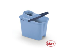 SEAU BLEU AVEC ÉGOUTTOIR