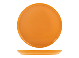ASSIETTE EN GRÈS ESTOCOLMO OCRE