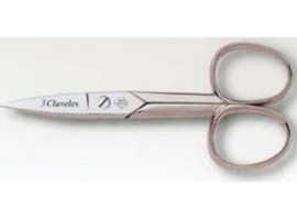 CISEAUX DE MANUCURE COURBÉS PLAQUÉS NICKEL