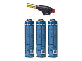 TORCHE À CARTOUCHES + 3 CARTOUCHES BTP 300