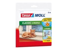 TESAMOLL PROFILÉ CAOUTCHOUC E BLANC