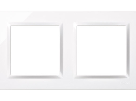 CADRE 2 ÉLÉMENTS BLANC