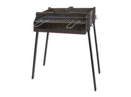 BARBECUE RECTANGULAIRE CHARBON-BOIS