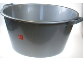 BASSIN ROND ARGENTÉ 18 L