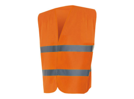 GILET HAUTE VISIBILITÉ ORANGE