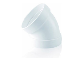 COUDE D'EXTRACTION D'AIR TUBE ROND BP