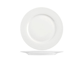 NOUVELLE ASSIETTE EN PORCELAINE OSSEUSE ALA WHITE