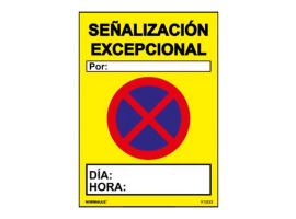 PANNEAU PVC SIGNALISATION EXCEPTIONNELLE