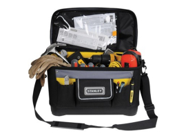 SAC À OUTILS NOIR À DESSUS PLAT