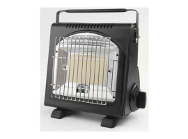 CUISINIÈRE À GAZ INFRAROUGE NOIRE