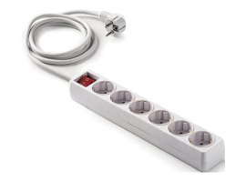 BASE MULTIPLE ECO AVEC INTERRUPTEUR BLANC