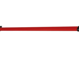 BAR ANTIPANIQUE LAQUÉ ROUGE