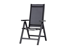 POSITIONS DE LA CHAISE ALUMINIUM TEXTILENE