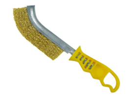 BROSSE À MAIN UNIVERSELLE MANCHE JAUNE