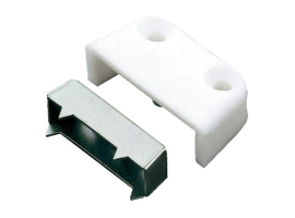 VIS D'ASSEMBLAGE MODÈLE 1 ACIER/PLASTIQUE BLANC